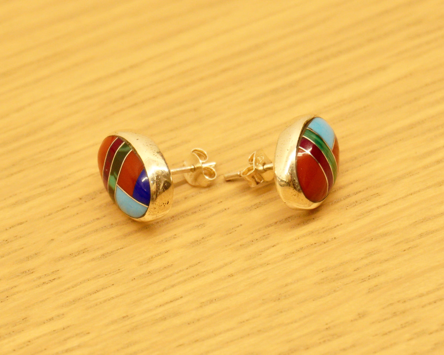 インレイピアス(MS074○)│Atelier Mallet(アトリエマレット)