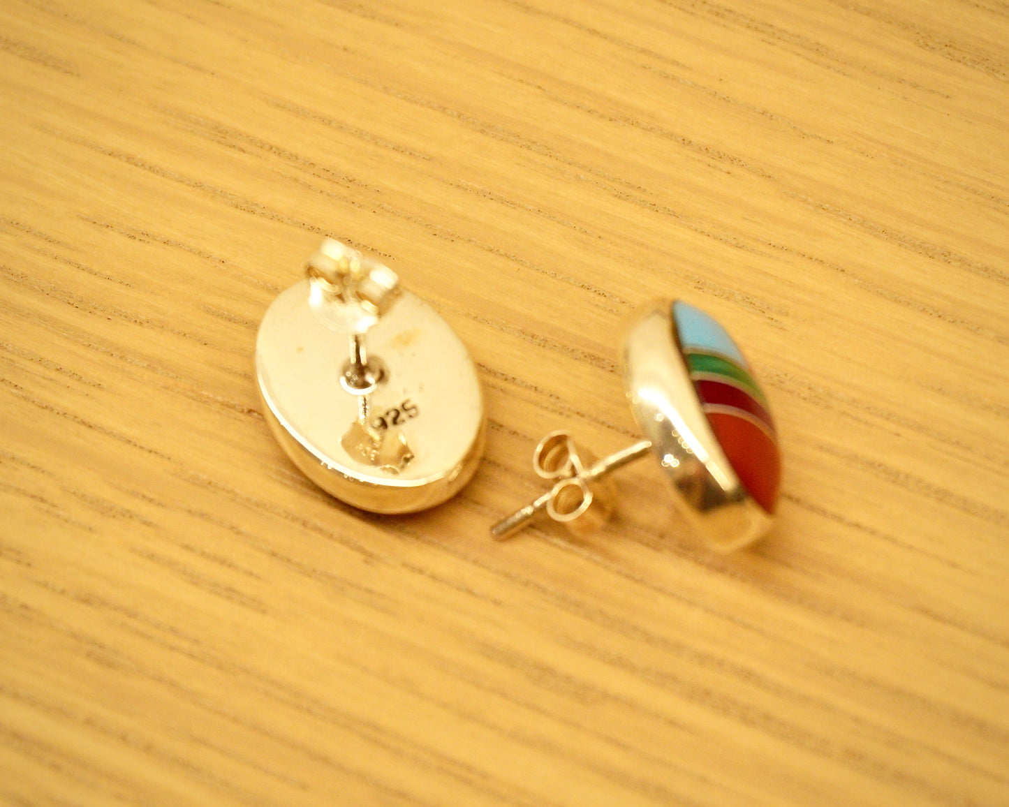 インレイピアス(MS074○)│Atelier Mallet(アトリエマレット)