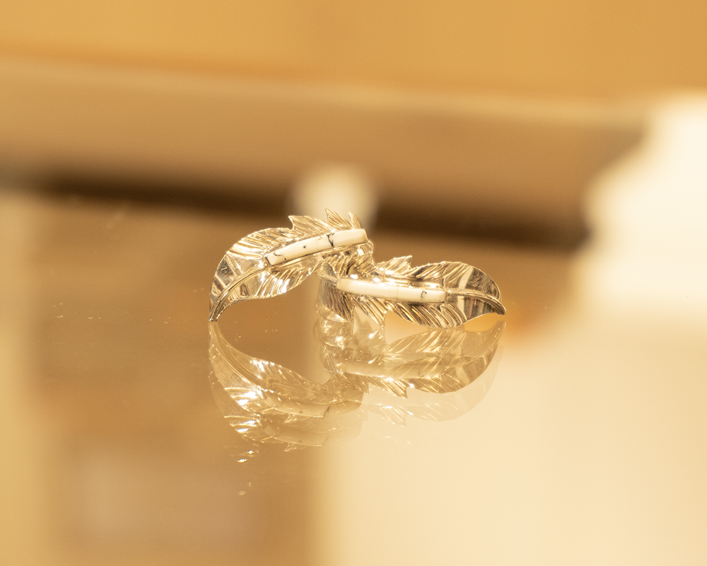 Atelier Mallet│ ナバホピアス(NV004)