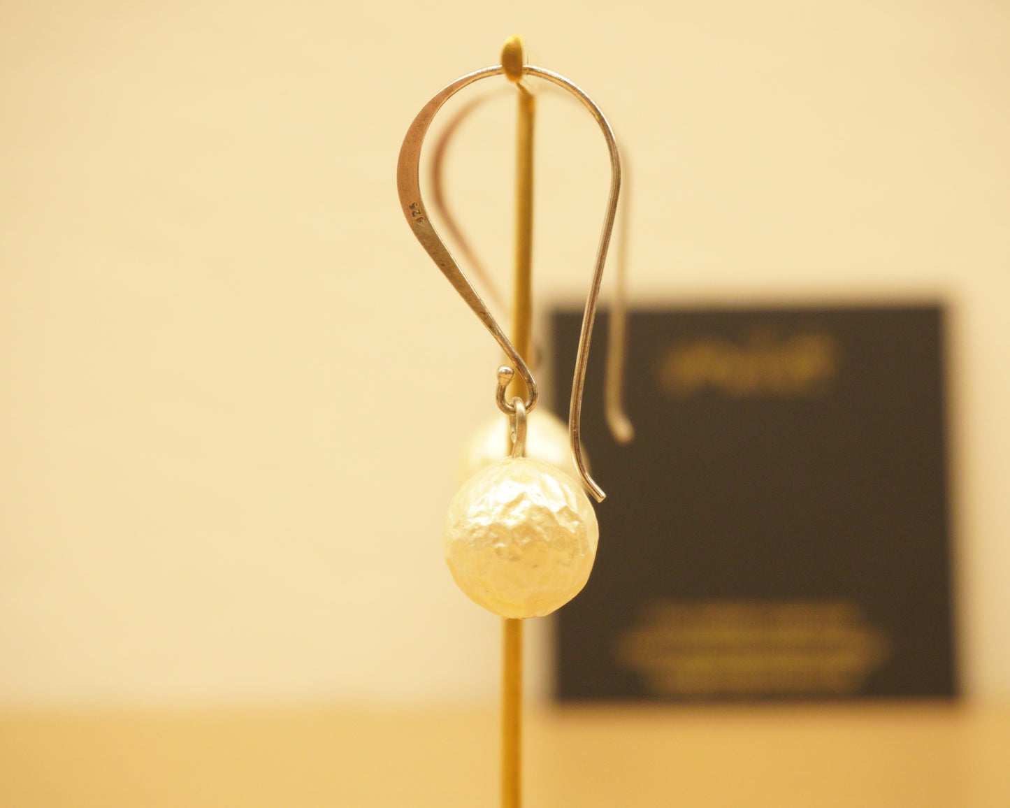 樹脂パールピアス(SV)│Atelier Mallet(アトリエマレット)