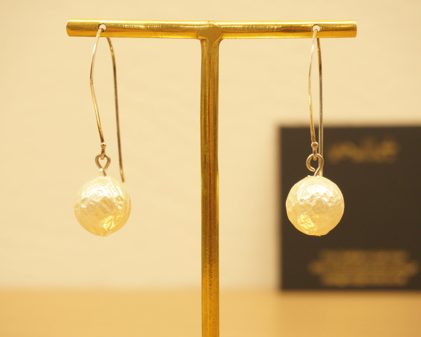 樹脂パールピアス(SV)│Atelier Mallet(アトリエマレット)