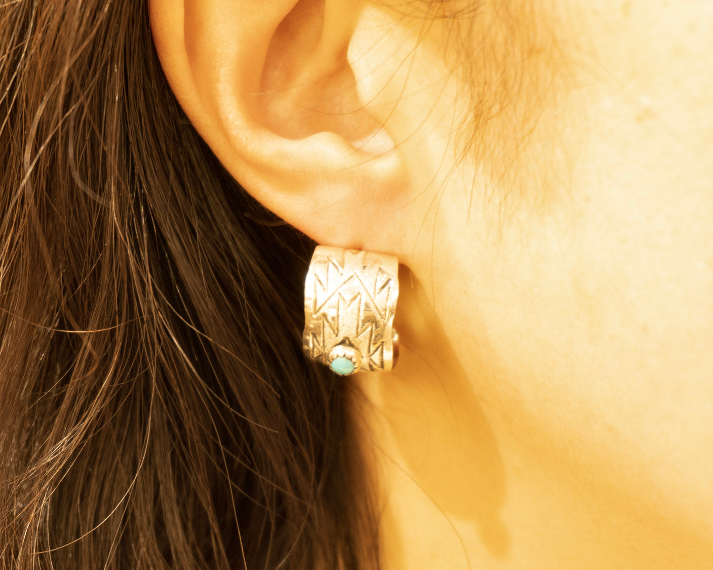 Atelier Mallet│ ナバホピアス(NV008)